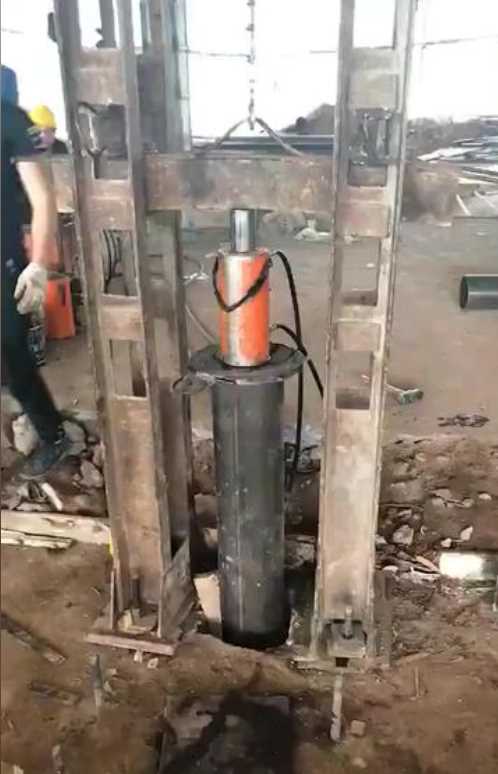 烟台龙口钢管桩加固